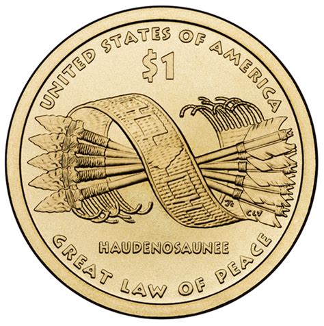 Value of 2010-P Great Law of Peace Dollar | Rare Coin Buyers