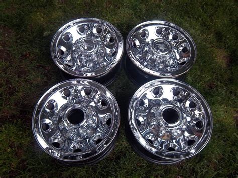 16 Ford F250 F350 Chrome Factory Wheels Rims Excursion 99 04 on PopScreen