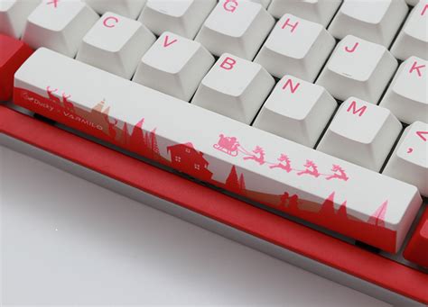 Ducky Shine 7 Christmas edition mechanical keyboard - Premium, high-end series with PBT Double ...