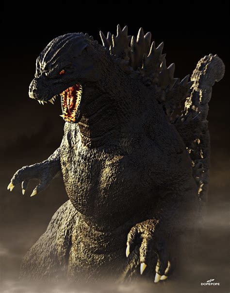 ArtStation - HEISEI GODZILLA