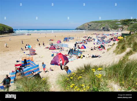 mawgan porth, cornwall, uk Stock Photo - Alamy