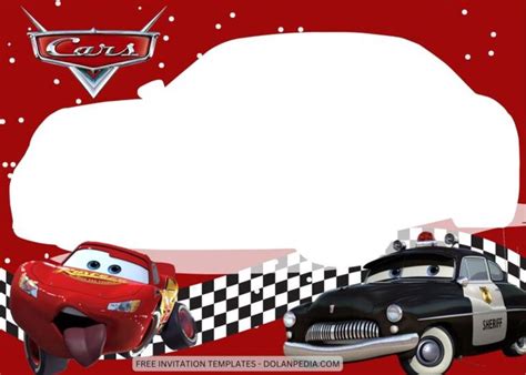 Cars Lightning Mcqueen Printable Template 051 | Cars birthday ...