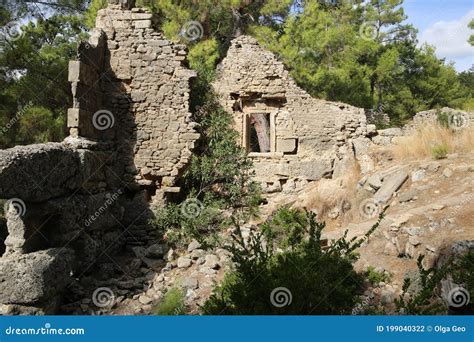 The Ancient City of Seleucia Manavgat Turkey Stock Photo - Image of ...