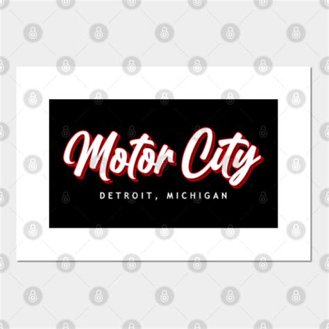 Motor City: Detroit, Michigan - Detroit - Posters and Art Prints ...