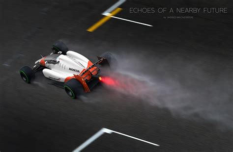 McLaren-Honda Formula 1 Concept with closed cockpit on Behance