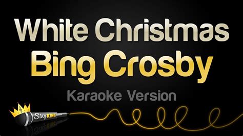 Bing Crosby - White Christmas (Karaoke Version) - YouTube