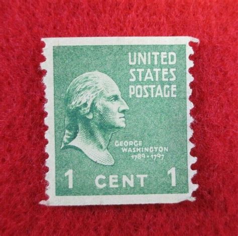 George Washington 1 cent stamp 1789-1797 Values - MAVIN