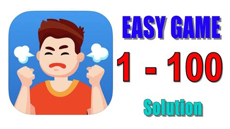 Easy Game - Brain Test level 1 - 100 walkthrough solution | Tricky Mind Puzzle - YouTube