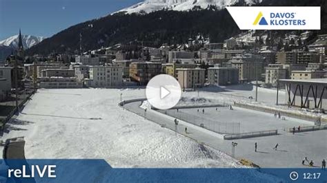 Webcam Davos Platz: View over Davos Platz