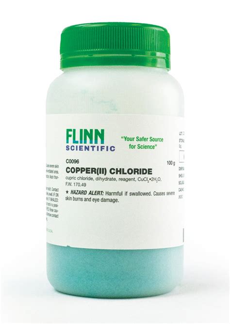 Copper(II) Chloride, Reagent, 100 g | Flinn Scientific