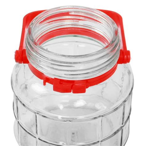 Large Glass Pickle Preserve Jars Airtight Storage Beverage Food ...