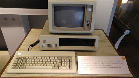 IBM PC (1981) Computer History Museum | Computer history, Computer history museum, Computer