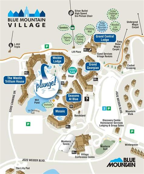 Blue Mountain Resort Collingwood Ontario Kids & Family Activities Plunge! Aquatic Centre ...