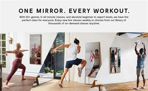 Amazon.com : Mirror The Original Workout Smart Home Fitness System ...