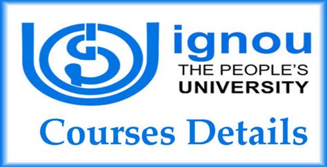 IGNOU University Courses List: Courses Details with Fee Structure ...