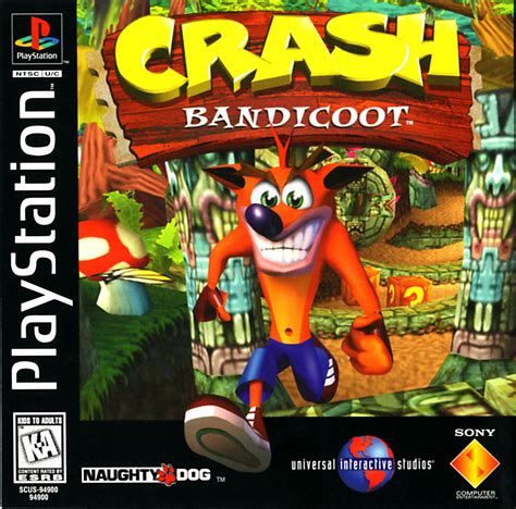 Crash Bandicoot Boxart - High Res - Front and Back | Crash bandicoot, Crash bandicoot ps1, Bandicoot