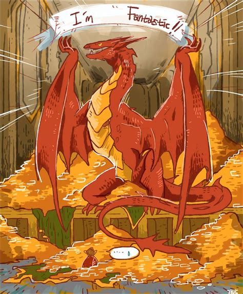 Fantastic Smaug by Ganym0 | Hobbit dragon, Hobbit art, Dragon comic