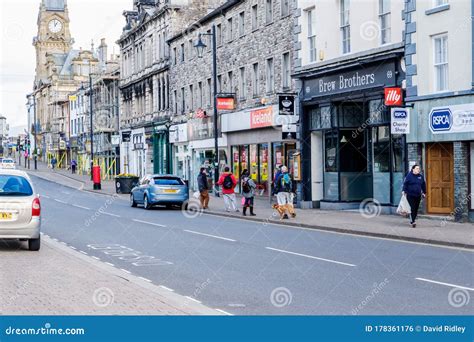 Kendal Street in the Center of Historical Town Kendal Editorial Photo - Image of destination ...