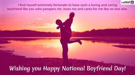 Happy National Boyfriend Day 2019 Greetings: Cute Wishes, Greetings, GIFs, WhatsApp Stickers ...