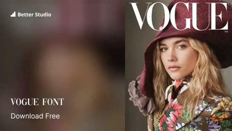 Vogue Magazine Font - Elegance Unveiled