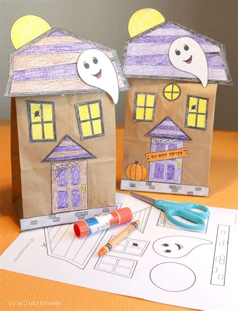 Haunted House Craft For Kids