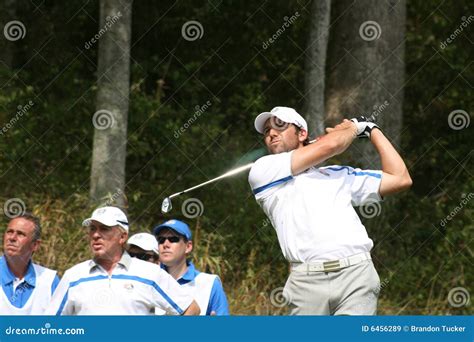 Sergio Garcia at Ryder Cup editorial stock image. Image of europe - 6456289