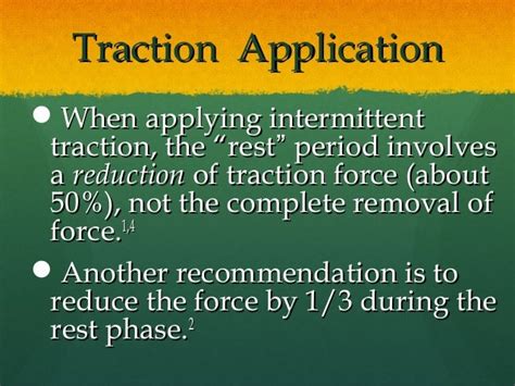 Traction review