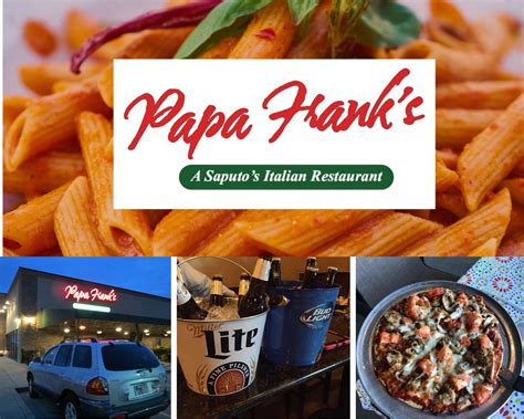 Relax this Wednesday evening over authentic Italian food, and your favorite beverage, at Papa ...