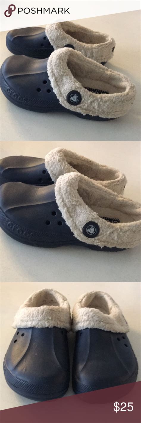 Crocs Fur lined Women’s Size 8 Men’s 6 EUC | Women shoes, Size 8 women, Women