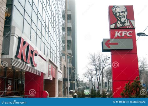 Kfc signs editorial stock image. Image of cleaner, dining - 49416054