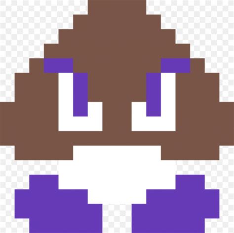 Super Mario Bros. Goomba Pixel Art, PNG, 1376x1376px, 8bit Color, Mario ...