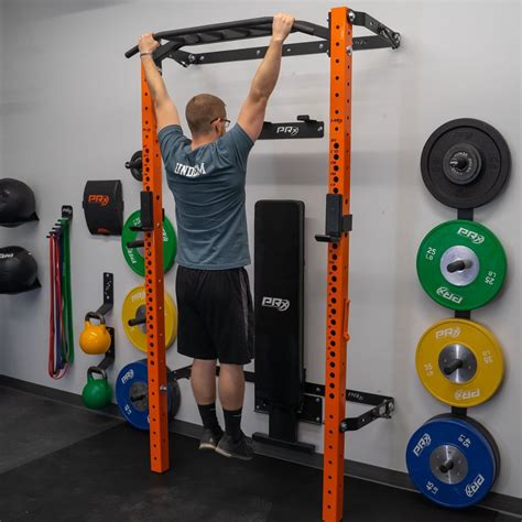 Profile® PRO Squat Rack with Multi-Grip Bar | Squat rack, Home gym garage, Gym room at home