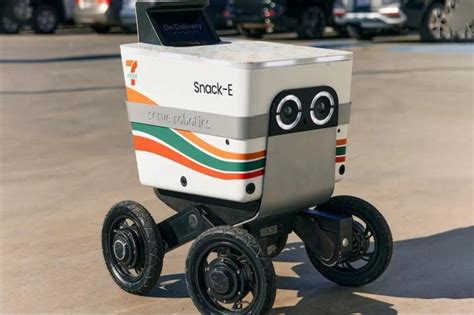 7-Eleven Rolls Out Self-Driving Delivery Robots - Food On Demand