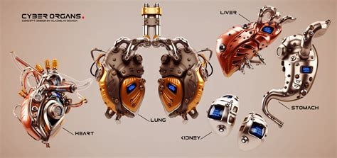 ArtStation - Artificial organs, Vladislav Ociacia