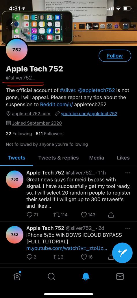 @Appletech752 Is this your legit account or another scammer? Claiming ...