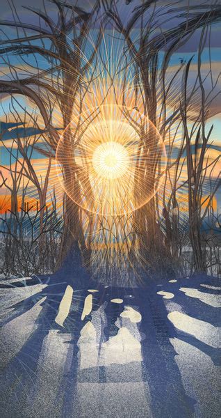 "WINTER SOLSTICE SUNRISE" LIMITED EDITION on Canvas or Paper – Android Jones