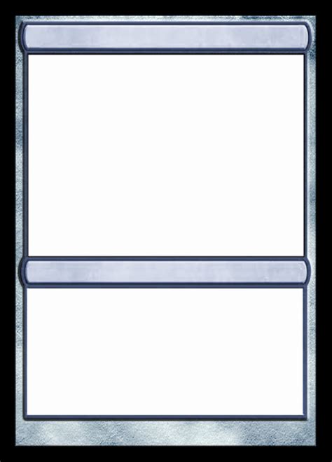 Blank Game Card Template