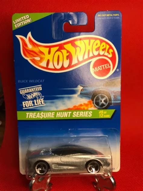 1997 HOT WHEELS Treasure Hunt Series Buick Wildcat Limited Edition #9/12 $8.50 - PicClick