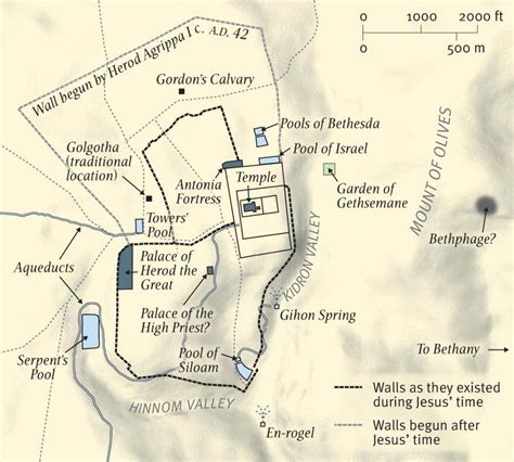 Garden of Gethsemane map - Map of garden of gethsemane (Israel)