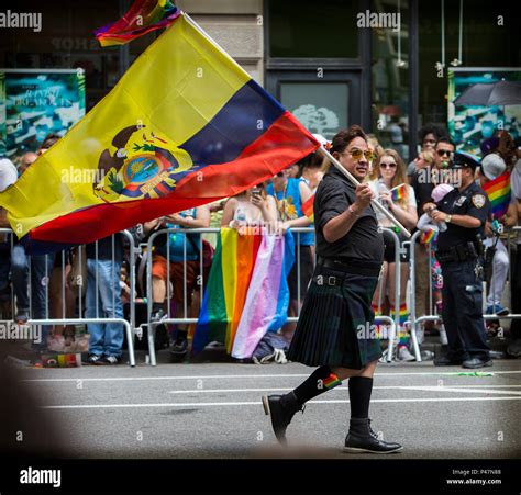 Pride Parade in New York Stock Photo - Alamy