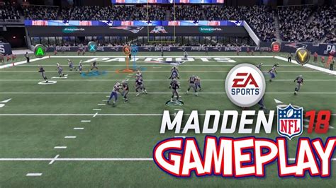 NEW MADDEN 18 GAMEPLAY!!! THE GRAPHICS ARE LOOKING AMAZING!! - YouTube