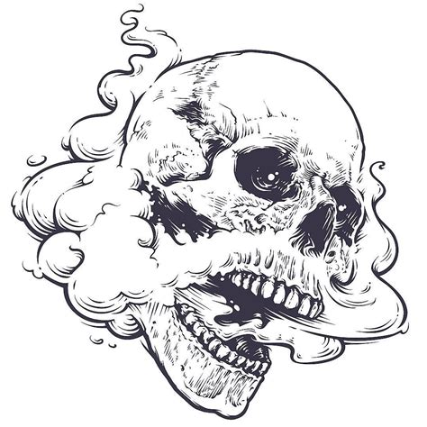 Vecster on Instagram: “💀💨🤘#vaping #skull #art #vector #vecsterarts #bestvector #vapor #vaper ...