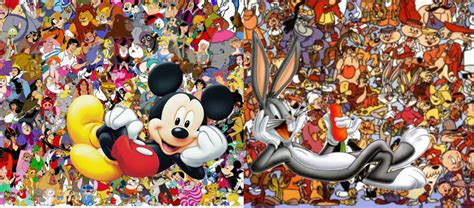 Mickey Mouse and Bugs Bunny by BabyLambArts on DeviantArt