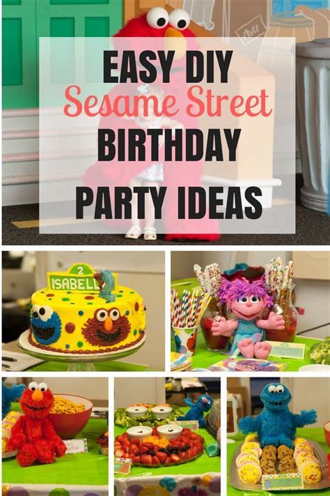 Sesame Street Second Birthday Party | Sesame street birthday party ...