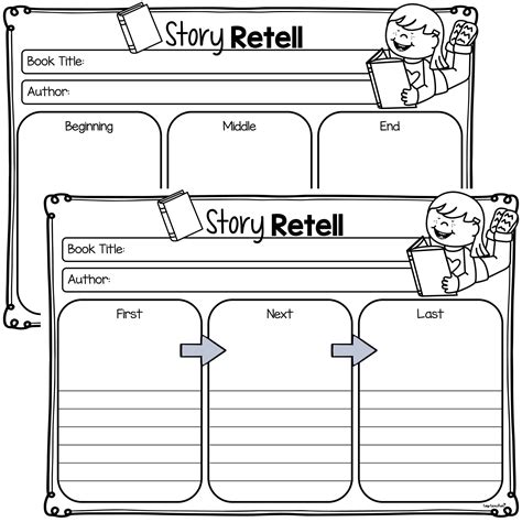 Story Retell Worksheets - Top Teacher - Worksheets Library