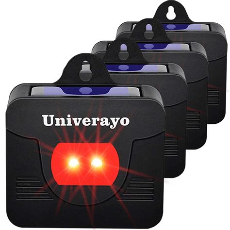 Buy Univerayo Coyote Deterrent Solar Predator Control Lights Raccoon Deterrent Fox Skunk Deer ...