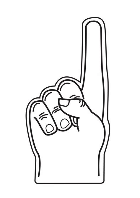 Free Number 1 Hand Cliparts, Download Free Number 1 Hand Cliparts png ...