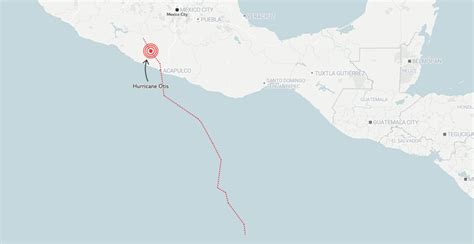 Hurricane Otis path tracker: Where will the storm hit next? | The ...