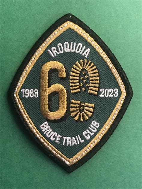 60th Anniversary Badge – Iroquoia Bruce Trail Club