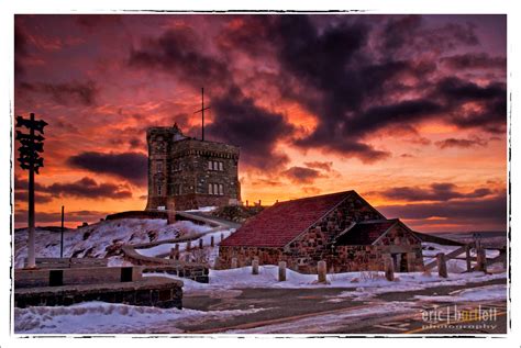 Eric Bartlett Photography Blog: Cabot Tower at Sunset